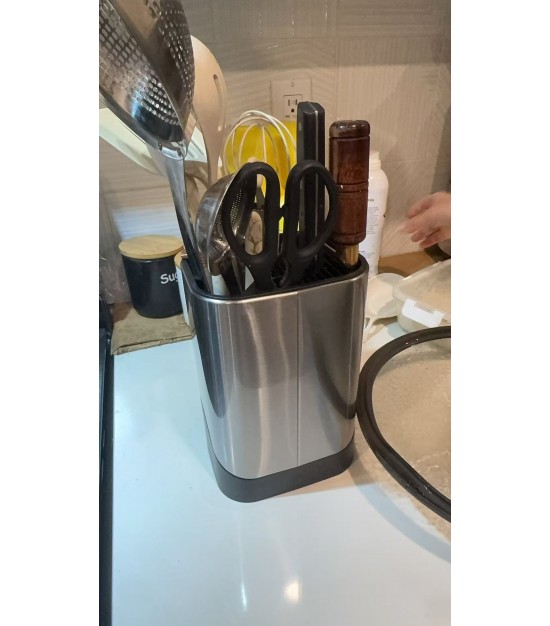 Matoyo 2-in-1 Stainless Steel Utensil Holder. 2880 Units. EXW Los Angeles